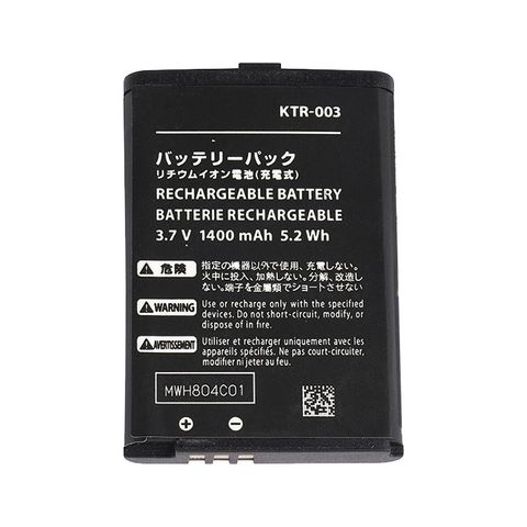 Pin Thay Thế Nintendo New 3DS KTR-003 - Lithium-ion 1400mAh, Chất Lượng Cao, Tăng Thời Gian Chơi Game