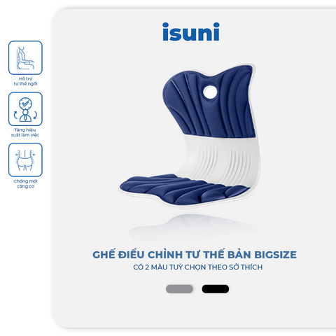 Ghế Điều Chỉnh Tư Thế Ngồi Cho Người >100KG - Ghế Công Thái Học Chống Đau Lưng Dành Cho Mẹ Bầu, Dân Văn Phòng, Cải Thiện Tư Thế