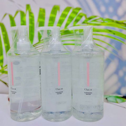 Tẩy trang Chacott Cleansing Water - Nước Tẩy Trang Nhẹ Nhàng Cho Da Mụn Nhạy Cảm, Không Chứa Hóa Chất Độc Hại