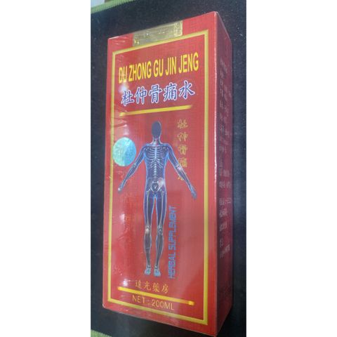 Nước Hỗ Trợ Xương Khớp Đỗ Trọng 200ML - Giảm Đau Nhức Khớp, Tăng Cường Lưu Thông Máu, Giảm Sưng Viêm