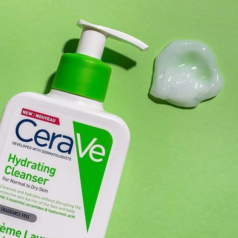 (Xách tay) Sữa Rửa Mặt Cerave Foaming Cleanser 236ml - Dành Cho Da Thường & Da Dầu, Làm Sạch Nhẹ Nhàng, Dưỡng Ẩm Tự Nhiên