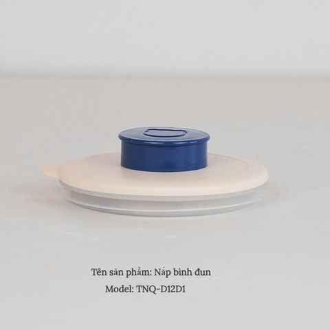 Nắp Đậy Bình Đun Thủy Tinh Bear TNQ-D12D1 - Phụ Kiện Thay Thế Cho Ấm Đun Nước Pha Sữa, Chất Liệu Inox Cao Cấp