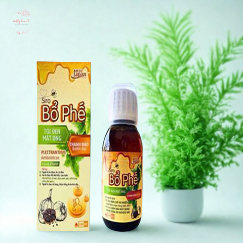 Siro Tỏi Đen & Mật Ong - Giải Pháp Tự Nhiên Giảm Ho, Khản Tiếng, Long Đờm Cho Trẻ Em Và Người Lớn
