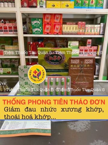 Thống Phong Tiên Thảo Đơn Hỗ Trợ Điều Trị Gout - Giảm Đau Khớp, Viêm Khớp, Sản Phẩm Cao Cấp 30 Viên Từ Malaysia