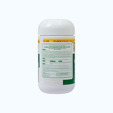Viên Uống Vitamin Tổng Hợp Nature’s Way Complete Daily Multivitamin Úc - 200 Viên Hỗ Trợ Sức Khỏe Chống Oxy Hóa, Tăng Cường Đề Kháng