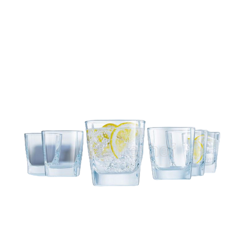 Bộ 6 cốc thủy tinh thấp Luminarc Sterling 30cl - Dụng cụ bếp an toàn, hiện đại, thiết kế tinh tế Pháp