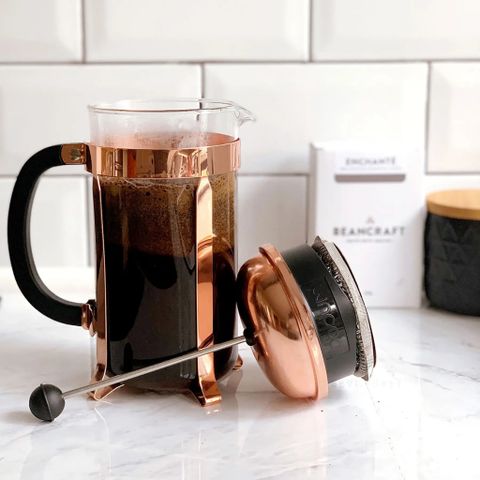 Bình Pha Cà Phê Pháp Bodum Chambord 1L - Thiết Kế Cổ Điển, Thủy Tinh Borosilicat, Dễ Sử Dụng, Hương Vị Tinh Khiết