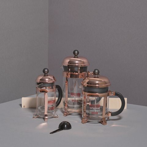 Bình Pha Cà Phê Pháp Bodum Chambord 1L - Thiết Kế Cổ Điển, Thủy Tinh Borosilicat, Dễ Sử Dụng, Hương Vị Tinh Khiết