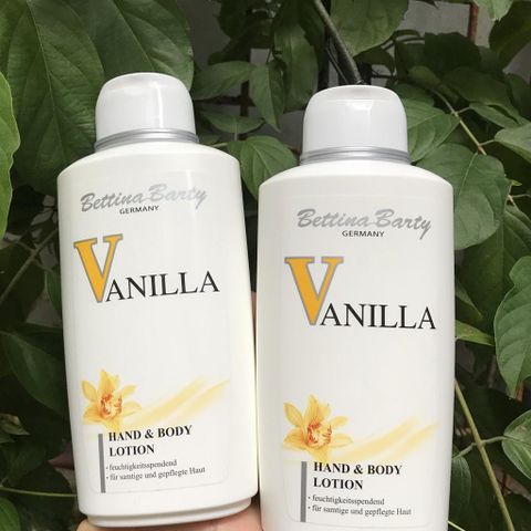 Sữa Tắm Vanilla Bettina Barty 500ml - Hương Thơm Nước Hoa Quyến Rũ, Dưỡng Ẩm và Làm Trắng Da Mịn Màng Tuyệt Đỉnh từ Đức