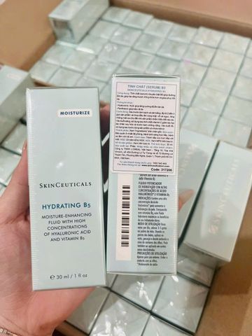 Serum Dưỡng Ẩm Skinceuticals Hydrating B5 30ml - Phục Hồi Da Khô, Giữ Ẩm Tối Đa, Phù Hợp Mọi Loại Da
