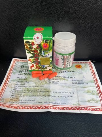 Viên uống Xạ Hương Nhân Sâm Thiên Ma 20 viện - Hỗ trợ đau nhức xương khớp, giảm triệu chứng phong thấp, tê nhức tay chân.