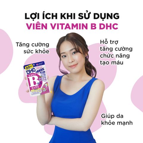 Vitamin B Mix DHC Nhật Bản 120 viên