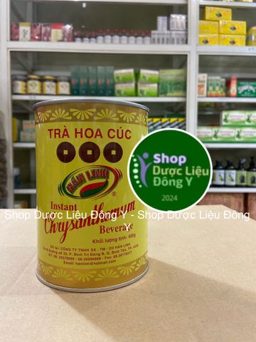 Trà Hoa Cúc Hòa Tan Hán Linh 400g - Trà Thảo Mộc Giải Nhiệt, Cải Thiện Tinh Thần và Làm Đẹp Da