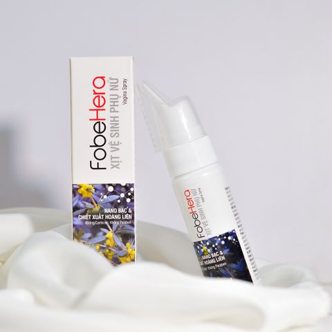 Chai Xịt Phụ Khoa Fobe Hera N1 50ml - Ngăn Ngừa Viêm Nhiễm, Khử Mùi Hôi và Nấm Ngứa Vùng Kín, Dưỡng Da Mềm Mịn