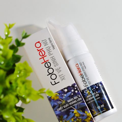 Chai Xịt Phụ Khoa Fobe Hera N1 50ml - Ngăn Ngừa Viêm Nhiễm, Khử Mùi Hôi và Nấm Ngứa Vùng Kín, Dưỡng Da Mềm Mịn