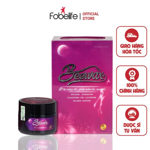 Viên uống Beewax Fobe Cải Thiện Triệu Chứng Khó Chịu Mãn Kinh - Hỗ Trợ Sáng Da, Giảm Lão Hóa và Cân Bằng Nội Tiết Tố cho Phụ Nữ