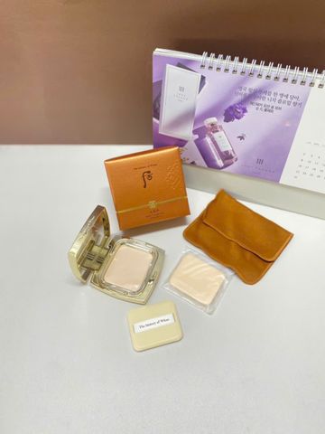 Phấn Nén Cao Cấp Whoo Hwahyeon 12g - Phấn Phủ Chống Nắng SPF30/PA++ Giúp Che Phủ Tự Nhiên và Ổn Định Da
