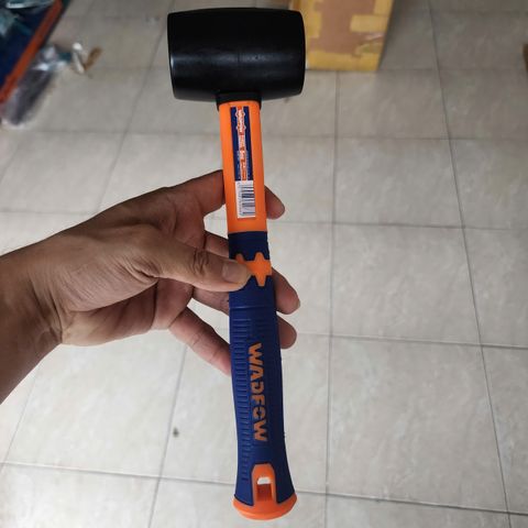 Búa Cao Su 8Oz Wadfow WHM7301 - Cán Nhựa Chắc Chắn, Đầu Búa Mềm, Thích Hợp Sửa Chữa Cơ Khí, DIY và Xây Dựng