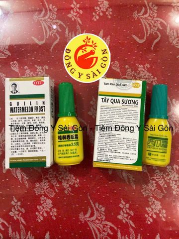 Tây Qua Sương OTC 3.5g - Giải Độc, Thanh Nhiệt, Hỗ Trợ Viêm Họng, Nhiệt Miệng - Sản Phẩm Chính Hãng Từ Hongkong