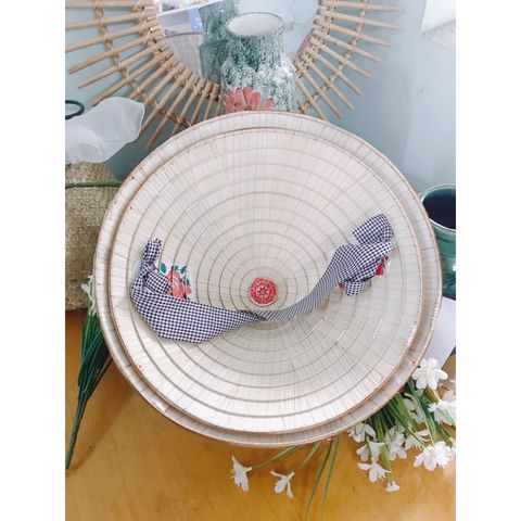 Nón Lá Decor Trang Trí Cho Bé - Phù Hợp Chụp Ảnh, Che Nắng Size 30cm, 32cm, 35cm, Thực Phẩm Nghệ Thuật Tự Nhiên