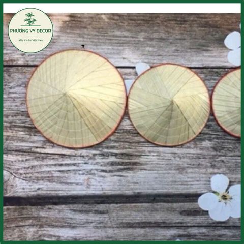 Nón Lá Trang Trí Thủ Công - Phụ Kiện Chụp Ảnh Độc Đáo Cho Trẻ Em Từ 1-15 Tuổi - Sự Kiện Dân Tộc và Tiệc Cưới