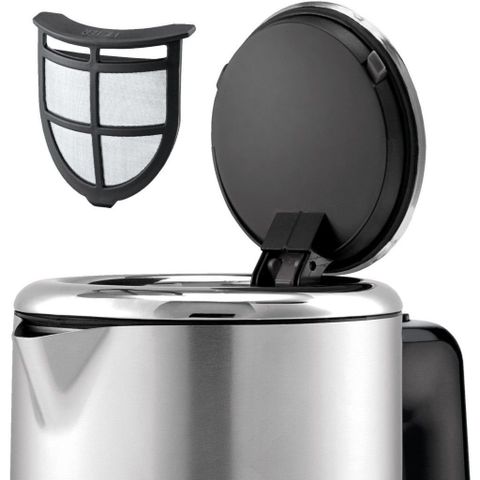 Ấm Siêu Tốc WMF Cromargan Lono 1.6L - Đun Nước Nhanh 2400W, Thiết Kế Inox Sang Trọng, Hàng Nhập Chính Hãng Đức