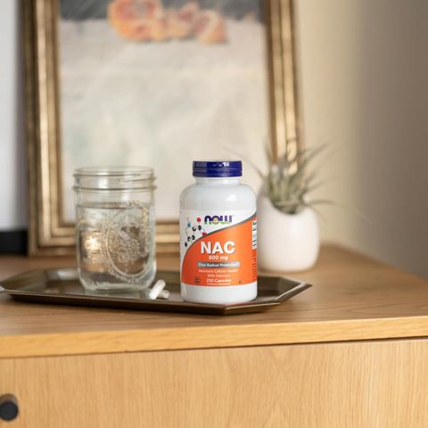 Viên Uống NAC 600mg NOW Foods - Giải Độc Gan Tăng Cường Glutathione, Hỗ Trợ Sức Khỏe Tổng Thể (Hộp 250 viên)