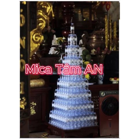 Tháp Nước 7 Tầng - Phẩm Lễ Thanh Tịnh Dâng Dường Cao Cấp Cho Chùa, Thiền Viện, Bàn Thờ Gia Đình
