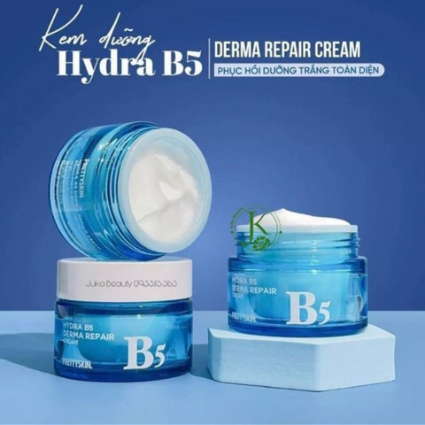 Kem Dưỡng Ẩm Phục Hồi Dưỡng Trắng Hydra B5 Derma Repair Cream Prettyskin 52ml - Làm Sáng Da, Cấp Ẩm, Chống Kích Ứng Da