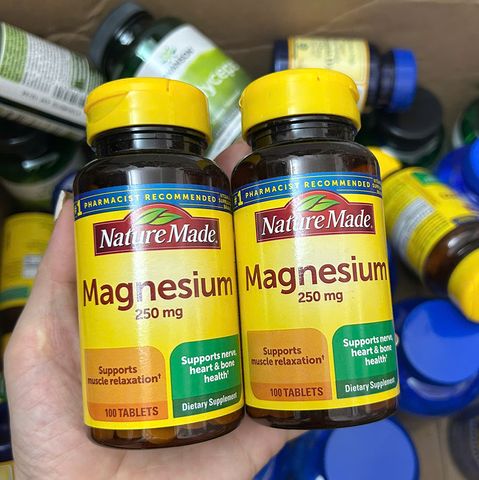 Nature Made Magnesium 250mg 100 viên