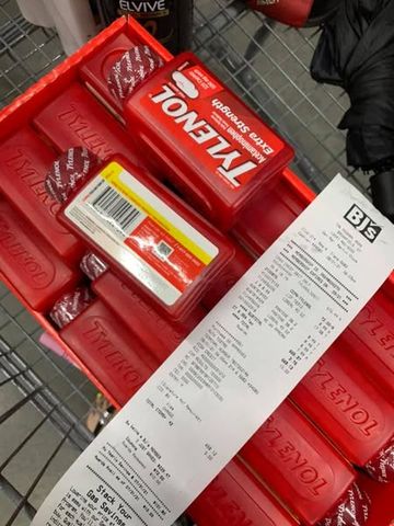 Viên Giảm Đau Hạ Sốt Tylenol Mỹ - Viên Nén Acetaminophen 500mg, Giảm Đau Đầu, Đau Cơ, Hạ Sốt, Hỗ Trợ Sức Khỏe Gia Đình