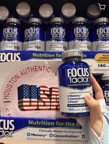 Viên Bổ Não Focus Factor Nutrition For The Brain 180 Viên 