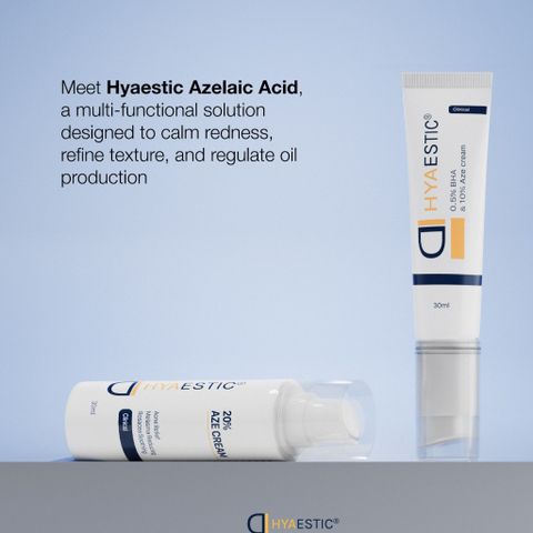 Kem Hyaestic 20% Aze Cream - Điều Trị Mụn, Nám, Làm Sáng Da - An Toàn, Hiệu Quả Cho Làn Da Khỏe Mạnh