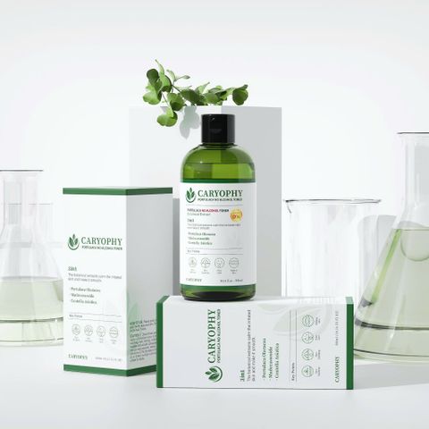 Nước Hoa Hồng Caryophy Portulaca Toner 300ML - Ngừa Mụn, Kiềm Dầu, Giảm Thâm, Dưỡng Ẩm Cho Da Nhạy Cảm, Sản Phẩm Từ Thiên Nhiên