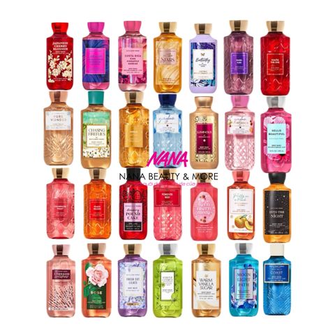 Sữa Tắm Nữ BBW Shower Gel Hương Nước Hoa 295ml - Dịu Nhẹ, Dưỡng Ẩm Làn Da, Thư Giãn Sau Ngày Dài, Sản Phẩm Bath & Body Works Chính Hãng