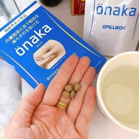 (Nhập khẩu) Viên uống giảm mỡ bụng Nhật Bản Onaka 60 viên chính hãng