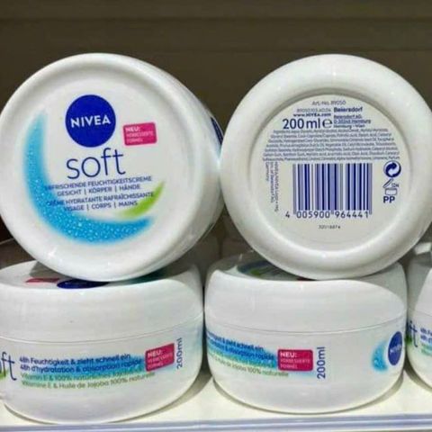 Kem dưỡng ẩm Nivea Soft Cream Đức 200ml