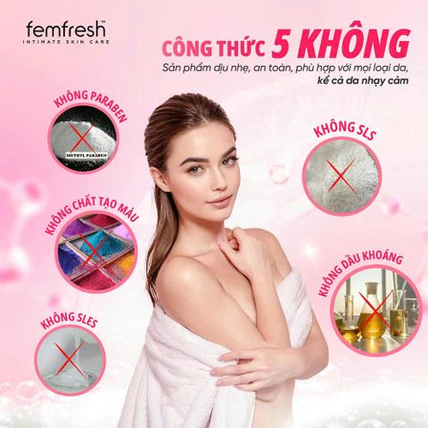 Bọt Vệ Sinh Phụ Nữ Femfresh Foam Wash 150ml - Sạch Dịu Nhẹ, Hỗ Trợ Cân Bằng Vi Sinh Vùng Kín, Bảo Vệ Gấp 3 Lần