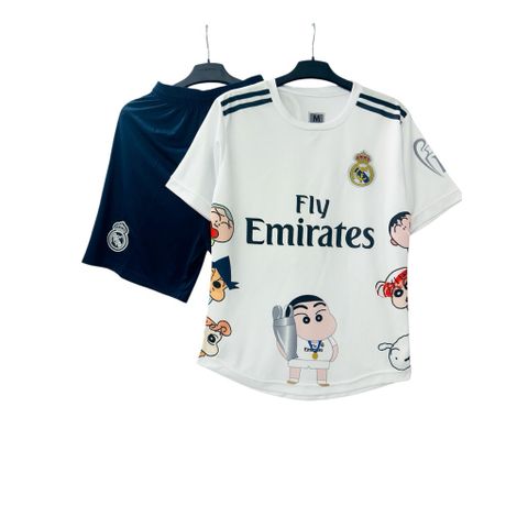 Bộ quần áo bóng đá thêu Hello Kitty - Đồ đá banh cao cấp thấm hút mồ hôi, chất liệu thun lạnh, kiểu dáng năng động trẻ trung