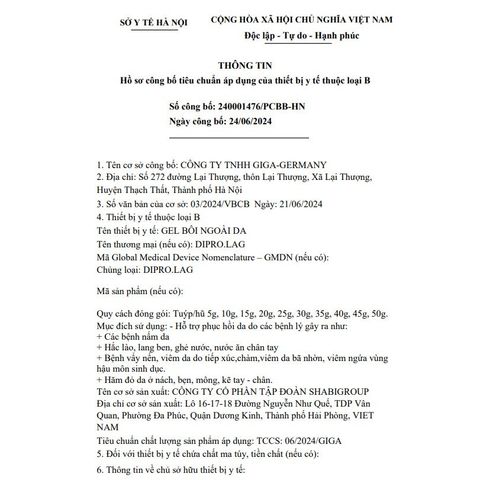 Kem Bôi Ngứa Màu Cam Dipro.Lag G3 - Hỗ Trợ Phục Hồi Da, Giảm Ngứa, Xuất Xứ Đức, Dạng Tuýp 10g, An Toàn Cho Trẻ Em và Phụ Nữ Mang Thai