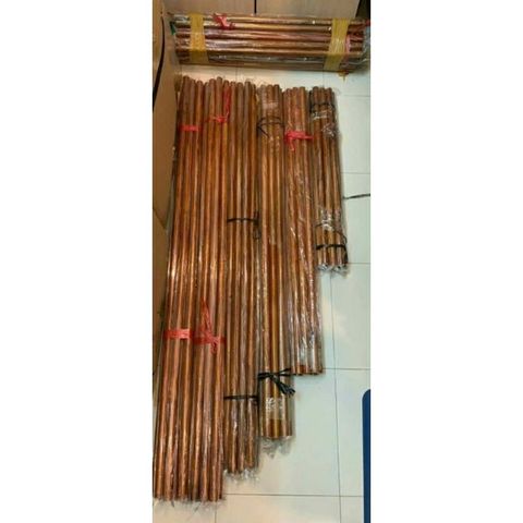 Gậy Gỗ Tập Yoga Chất Lượng Cao - Dụng Cụ Aerobic Dưỡng Sinh Có Bọc Núm Cao Su 2 Đầu, Độ Bền Cao, Tiện Lợi Tập Tại Nhà