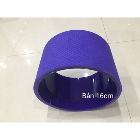 Vòng Tập Yoga Bản Rộng 16cm - Chịu Lực 200kg, Bọc Cao Su TPE 8mm, Độ Bám Cao Dành Cho Người Tập Yoga