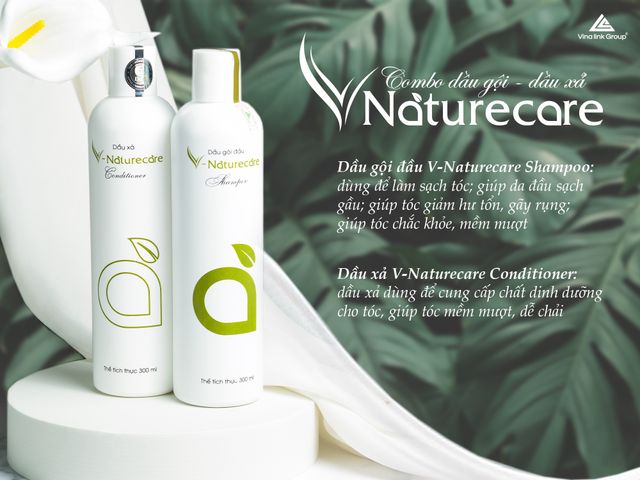 Dầu Gội V-Naturecare Organic - Ngừa Gàu, Giảm Rụng Tóc, Dưỡng Ẩm Tóc Mượt Khỏe, Sản Phẩm Thiên Nhiên Không Sulfat, Paraben, Silicon