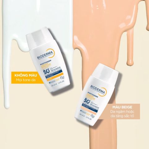 Kem Chống Nắng Bioderma Photoderm XDefense Ultra Fluid SPF50+ - Bảo Vệ Da Mặt, Không Màu, Dưỡng Ẩm 8 Giờ, Duy Trì Làn Da Khỏe Mạnh