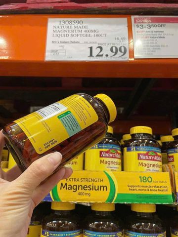 Viên Uống Bổ Sung Magie Nature Made 250 Mg - Hỗ Trợ Chức Năng Cơ Bắp & Xương - 100 Viên Mỹ Phẩm Chất Lượng Cao