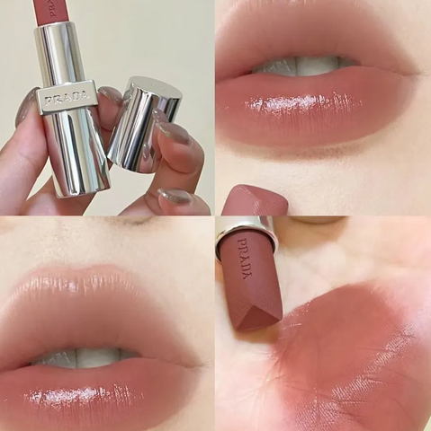 [ nobox ] Son Dưỡng Prada Beauty Moisturizing Lip Balm U010 Maple Màu Nâu Tây