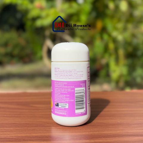 Dầu Hoa Anh Thảo Nature's Way Evening Primrose Oil 1000mg - Giải Pháp Cân Bằng Nội Tiết & Làm Đẹp Da - Hộp 60 Viên Hỗ Trợ Sức Khỏe