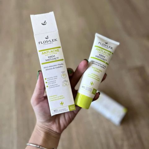 Kem Dưỡng Floslek Anti Acne Mattifying Cream 50ml Chính Hãng Kem Kiểm Soát Dầu Mụn và Điều Tiết Nhờn