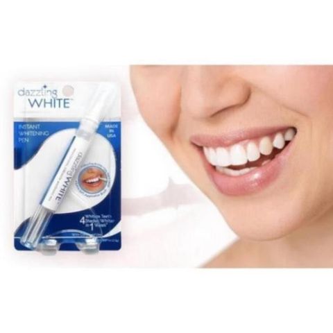Combo 10 Bút tẩy trắng răng loại bỏ mảng bám ố vàng Dazzling White