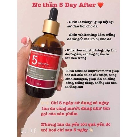Nước thần 5Day After make skin tone whitening 100ml ( DR. SUNMI CARE) - BFN.MALL